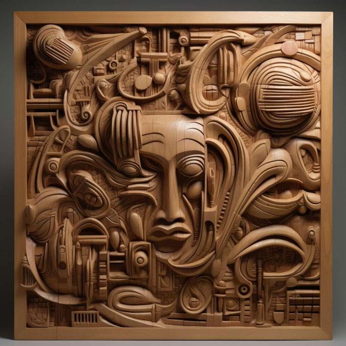 نموذج ثلاثي الأبعاد لآلة CNC 3D Art 